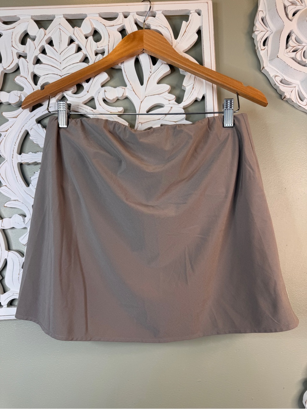 Vuori Villa Tube Top M Taupe Strapless Built In Bra VW1243